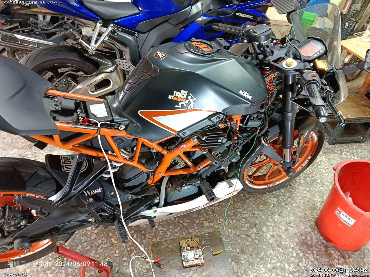 KTM RC390 自製轉速表